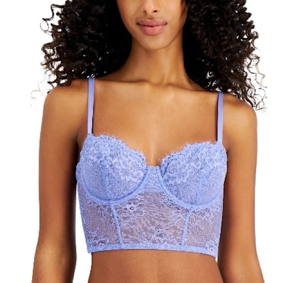 New INC INTERNATIONAL CONCEPTS
Women's Lingerie Lace Bustier bra S - Picture 2 of 7